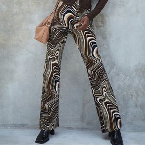 Motel Rocks Zoven Flare Trouser Dupe